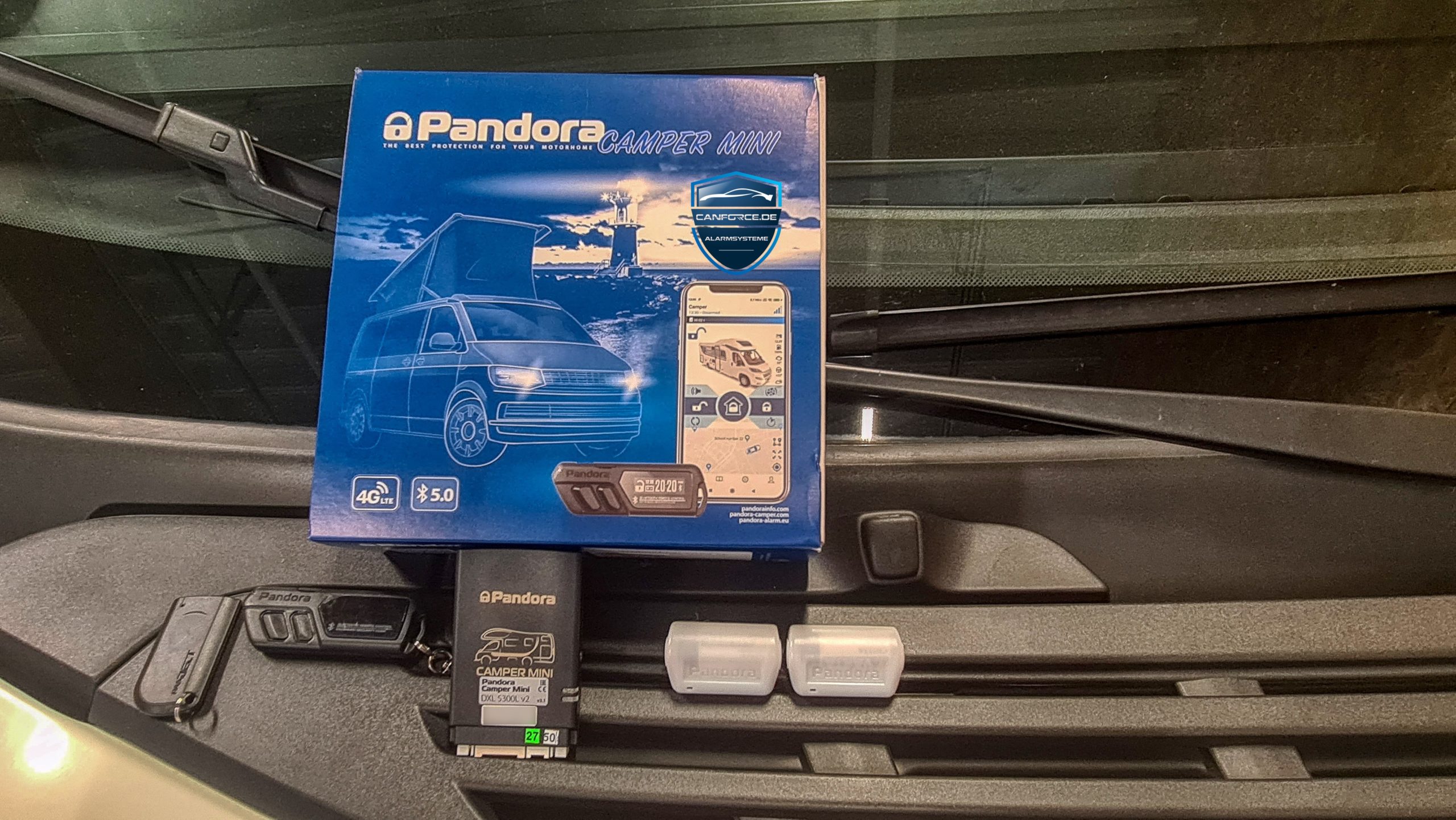 Pandora Camper Mini Alarmsystem GPS Ducato Citroen Peugeot