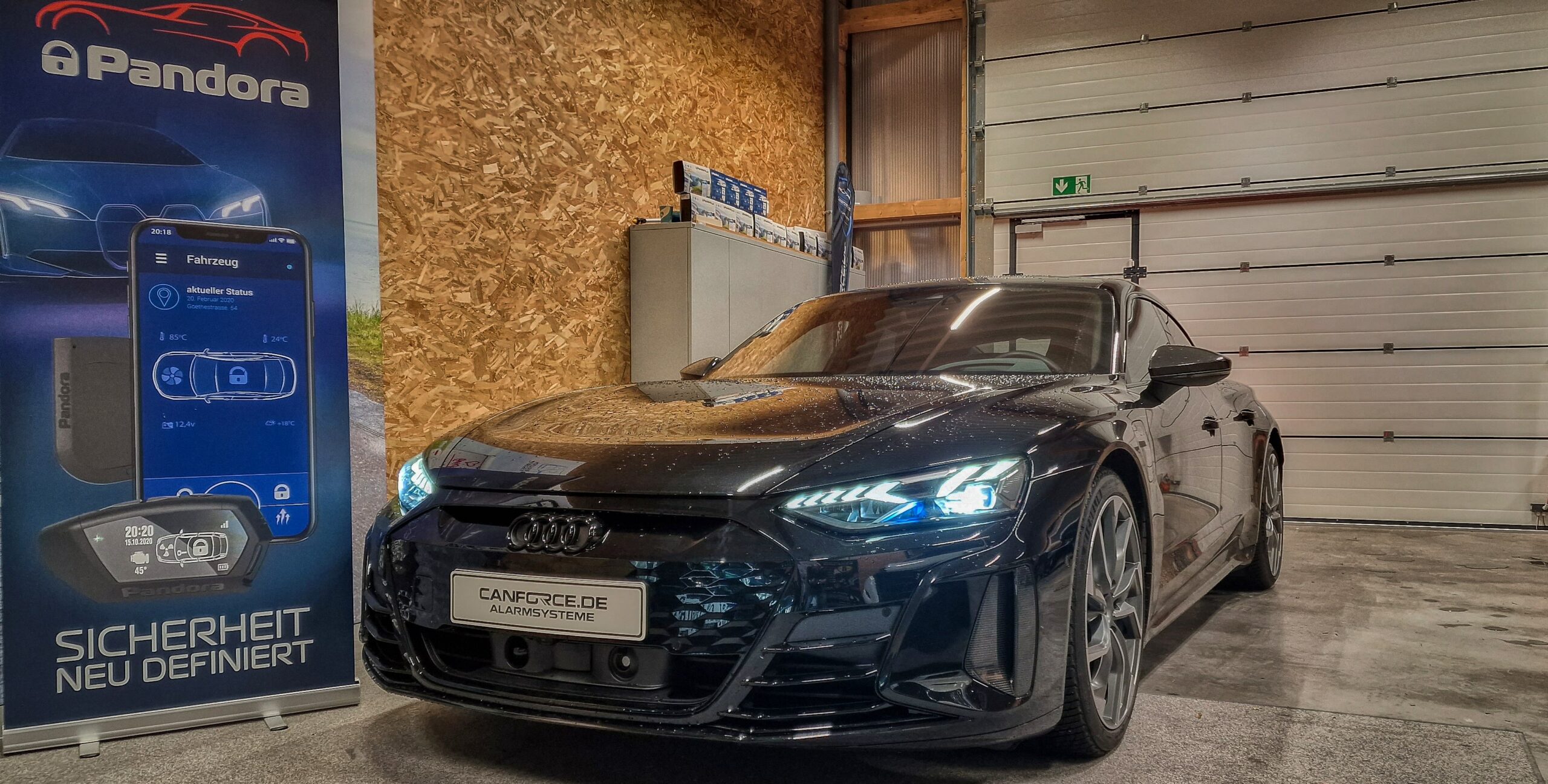 Audi etron Alarmanlage